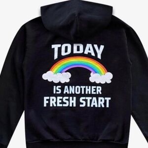 Justin Bieber Black Hoodie Size Medium